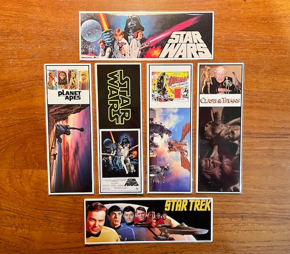 Handmade Bookmarks Sci Fi Icons Series 2