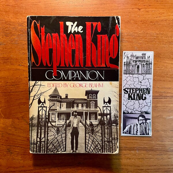 The Stephen King Companion by George Beahm 1989 Softcover Biography Book