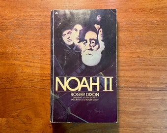 Vintage Sci Fi Book Noah II by Roger Dixon 1970 Paperback