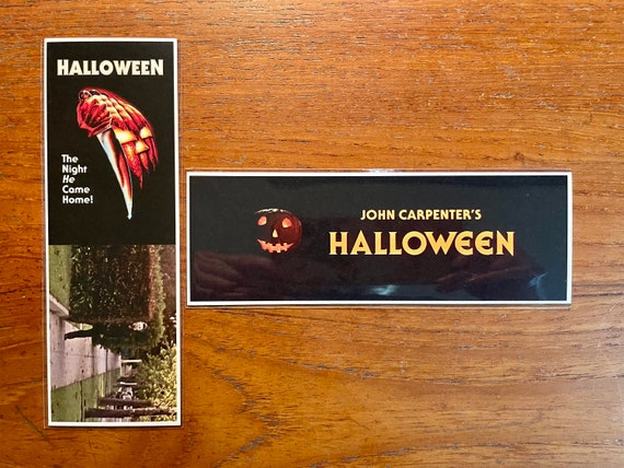 HALLOWEEN Handmade Bookmarks John Carpenter 1978 Horror Film Classic