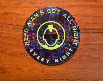 Snarky Stickers Repo Man's Got All Night REPO MAN Cult Film Vinyl Sticker