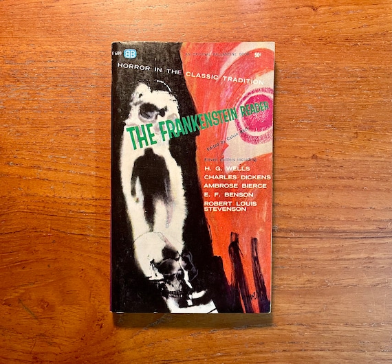 The Frankenstein Reader 1962 Vintage Paperback Book Anthology