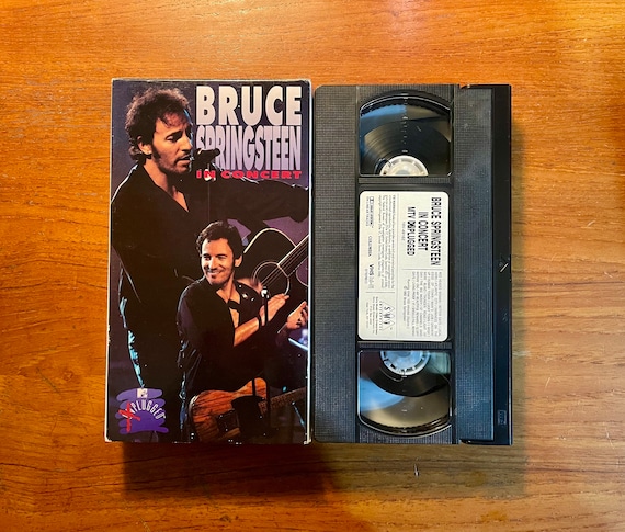 ブルース・スプリングスティーン LIVE IN UNPLUGGED VHS
