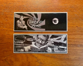 The Twilight Zone Handmade Bookmarks Sci Fi TV Classic Rod Serling