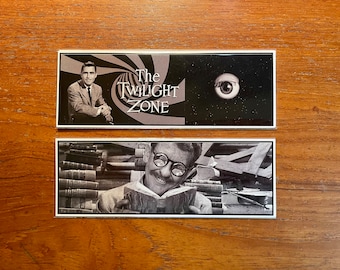The Twilight Zone Handmade Bookmarks Sci Fi TV Classic Rod Serling