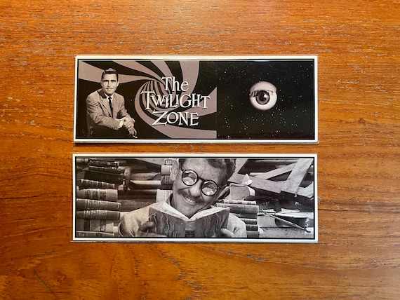 The Twilight Zone Handmade Bookmarks Sci Fi TV Classic Rod Serling
