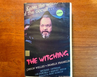 The Witching AKA Necromancy - Orson Welles Pamela Franklin 1972 VHS Occult Horror Video Tape