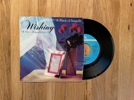 A Flock of Seagulls - Wishing (If I Had A Photograph of You) 7 inch 45 Single 1983 Vinyl Record New Wave Pop Synth