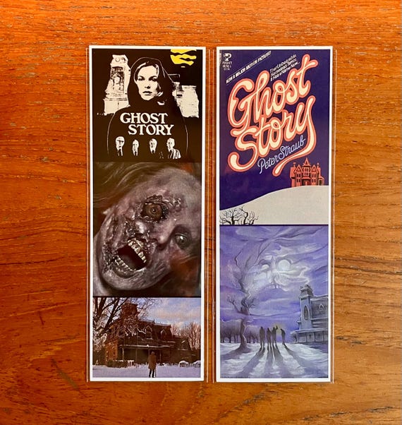 GHOST STORY Handmade Bookmarks 80s Horror Cult Classic Peter Straub