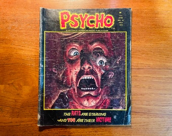 Psycho Magazine Vintage Horror Comic Book #18 May 1974 Skywald The Rats