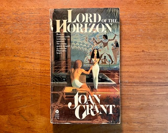 Vintage Historical Romance Book Lord of the Horizon by Joan Grant 1969 Paperback