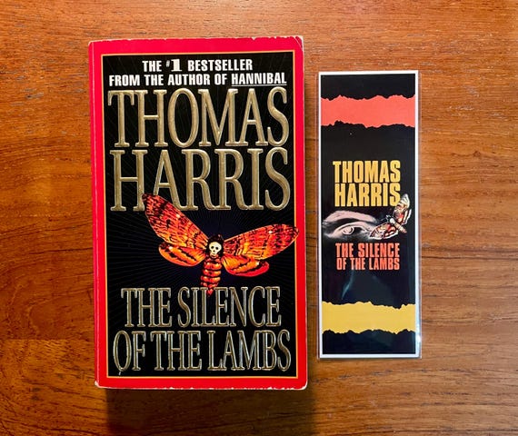 Silence of the Lambs by Thomas Harris 1990 Edition Paperback Book Thriller Hannibal Lecter