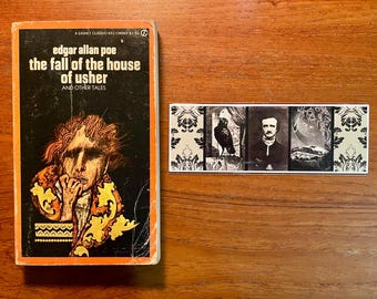 Vintage Edgar Allan Poe Paperback: The Fall of the House of Usher, 1960 Edition