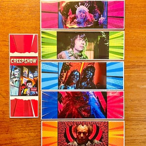 CREEPSHOW Handmade Bookmarks 80s Horror Classic Stephen King George Romero