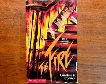 The Fire by Caroline B. Cooney 1990 YA Horror Paperback Book