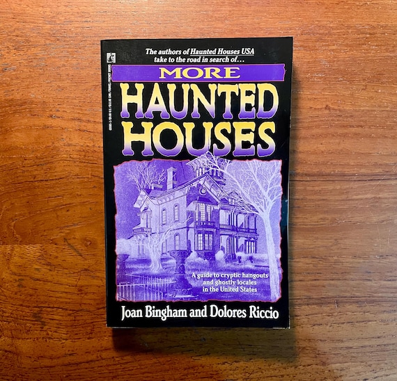 More Haunted Houses by Joan and Dolores Riccio 1991 Paranormal Softcover Book