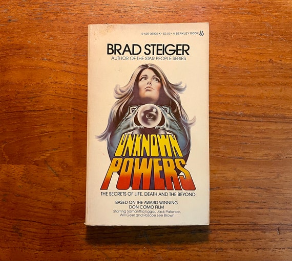 Vintage Paranormal Book Unknown Powers by Brad Steiger 1981 Paperback