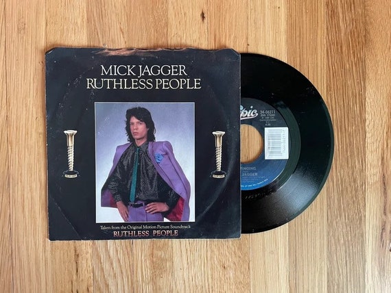 Mick Jagger - Ruthless People 7" 45 Single 1986 Vinyl Record Film Theme