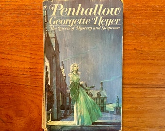 Vintage Gothic Mystery Book Penhallow by Georgette Heyer 1972 Paperback