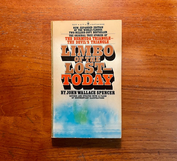 Vintage Paranormal Book Limbo of the Lost - Today by John Wallace Spencer 1975 Paperback The Bermuda Triangle