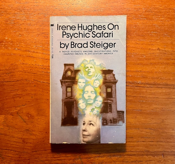 Vintage Occult Book Irene Hughes on  Psychic Safari by Brad Steiger 1972 Paperback