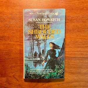 Vintage Gothic Romance Book The Shrouded Walls by Susan Howatch 1968 Paperback