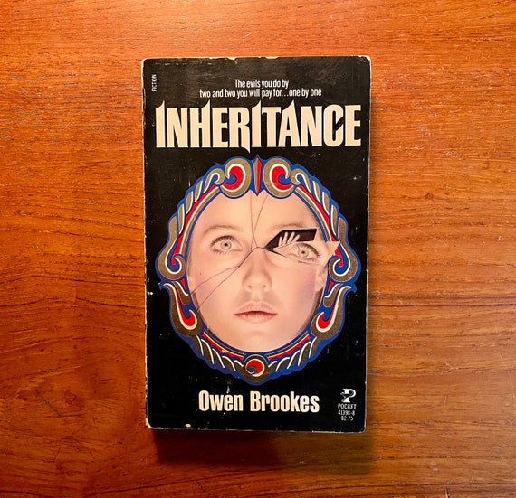 Vintage Horror Book Inheritance by Owen Brookes 1981 First Edition Paperback