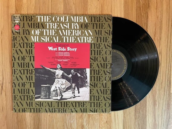 Columbia Treasury - West Side Story Broadway Musical LP Vinyl Record Album 1973 Classic