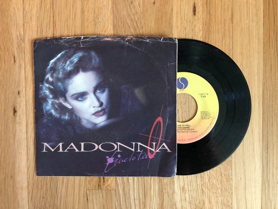 Madonna - Live To Tell 7 inch 45 Single 1986 Pop Diva Dance Icon Vinyl Record