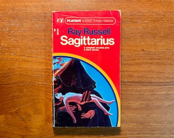 Vintage Horror Book Sagittarius by Ray Russell 1971 Paperback Short Story Collection