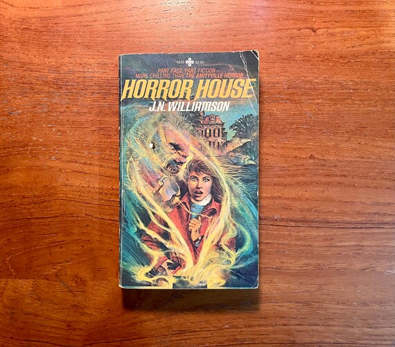 Horror House by J.N. Williamson 1981 Playboy Press Edition Horror Paperback Book