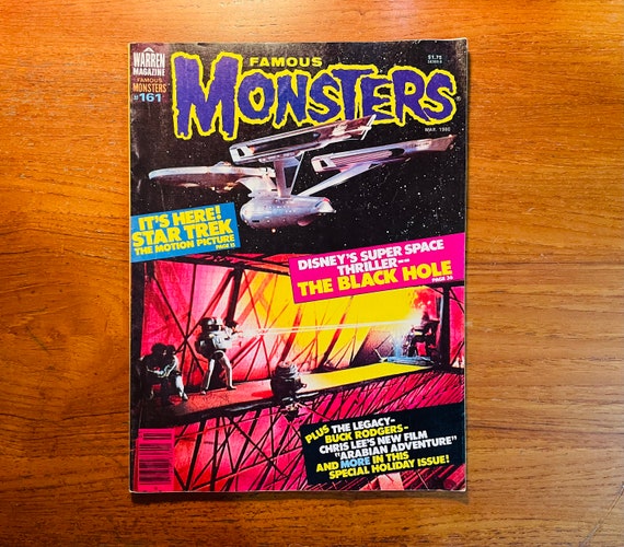 Famous Monsters of Filmland Magazine #161 March 1980 Star Trek The Black Hole Buck Rogers