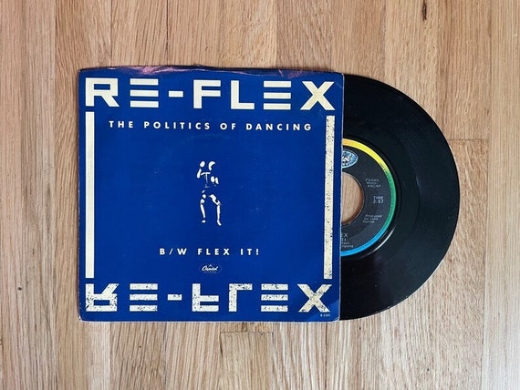 Re-Flex - The Politics of Dancing 7 inch 45 RPM Single 1983 Vinyl Record UK Pop New Wave