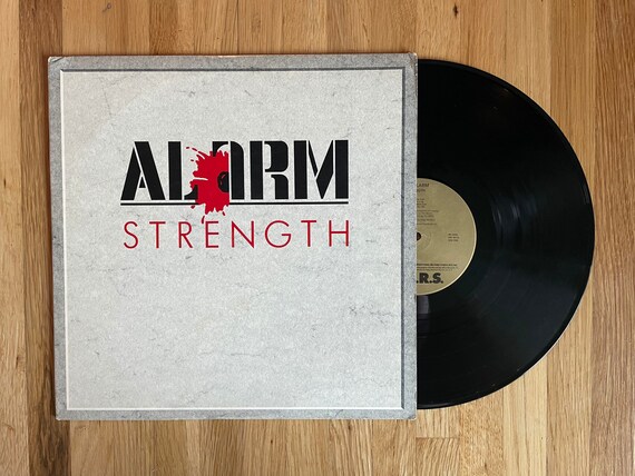 The Alarm - Strength LP 1985 Welsh Alternative Rock Vinyl Record Album