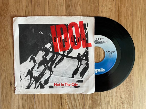 Billy Idol - Hot in the City 7" 45 RPM 1982 Single Vinyl Record