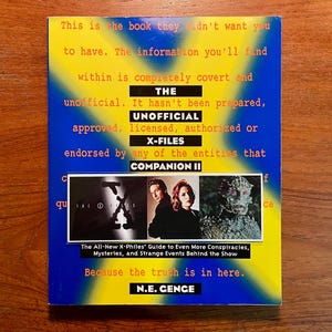 X Files Tv Guide - Etsy