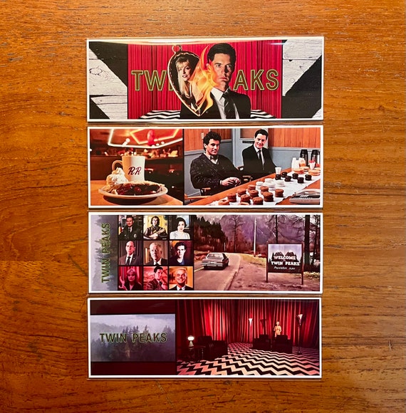 TWIN PEAKS Handmade Bookmarks David Lynch 1990s TV Series