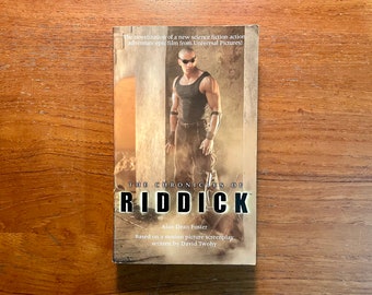 The Chronicles of Riddick by Alan Dean Foster 2004 Film Novelization Paperback Book