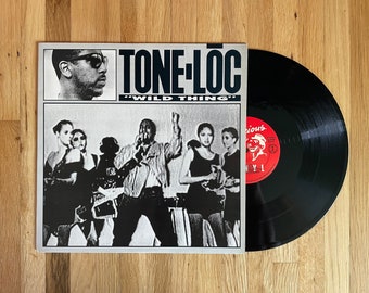 Tone-Lōc - Wild Thing 12 inch 4 Track Maxi Single 1988 Rap Hip Hop Classic Vinyl Record