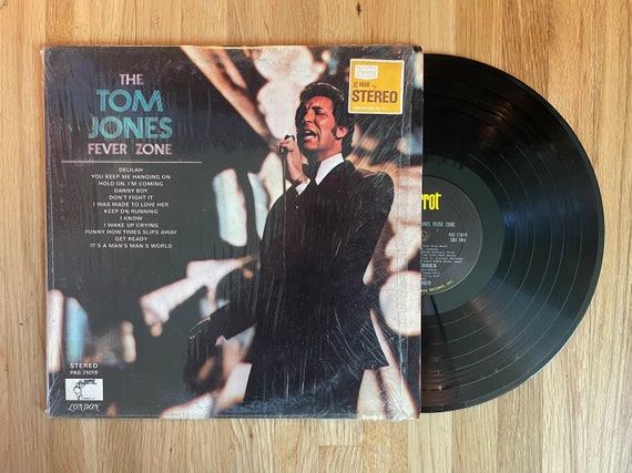 The Tom Jones Fever Zone LP 1970s Classics Vinyl Record Album