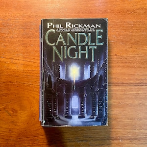 Vintage Horror Book CandleNight by Phil Rickman 1995 First Edition Paperback