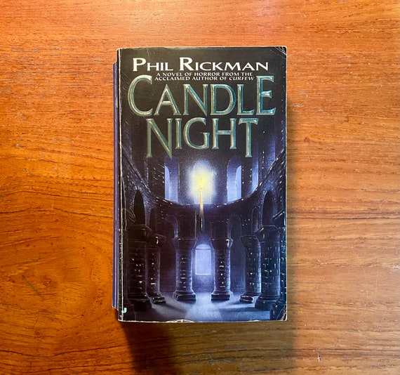 Vintage Horror Book CandleNight by Phil Rickman 1995 First Edition Paperback