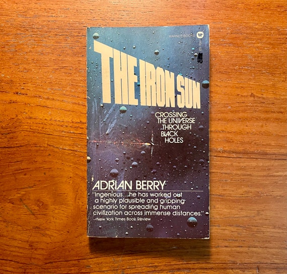 Vintage Paranormal Book The Iron Sun by Adrian Berry 1978 Paperback Black Holes