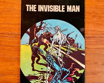 The Invisible Man 1984 Paperback Comic Book Pocket Classics