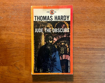Jude the Obscure by Thomas Hardy 1961 Edition Paperback Book Vintage Classics