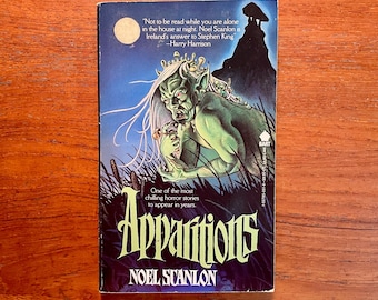 Vintage Horror Book Apparitions by Noel Scanlon 1988 Edition Paperback