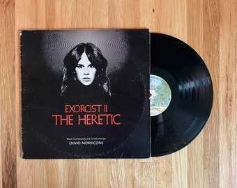 Exorcist II: The Heretic Original Soundtrack LP 1977 Ennio Morricone Vinyl Record Album