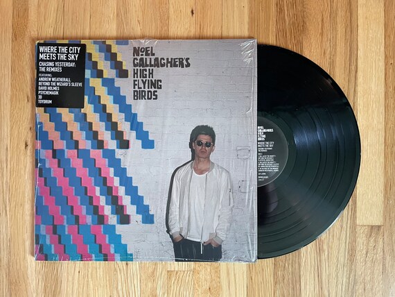 Noel Gallagher's High Flying Birds - Where the City Meets the Sky Chasing Yesterday: The Remixes Double LP Vinyl Record Album