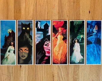 Handmade Bookmarks Vintage Gothic Romance Series 1