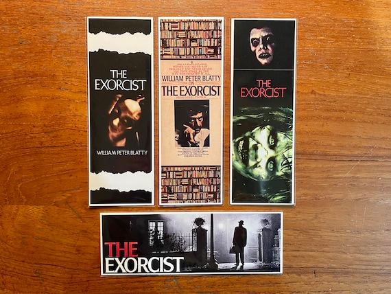 The Exorcist Handmade Bookmarks Horror Book and Film Classic